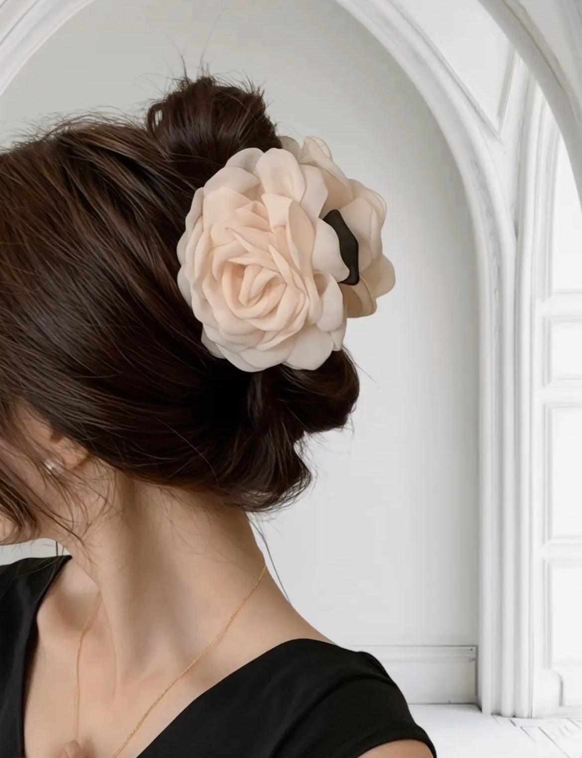Pince à cheveux « Rosa » 🌺