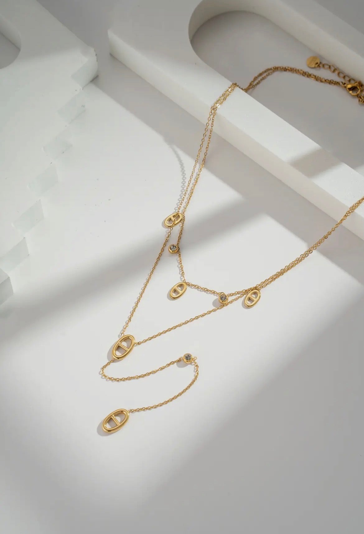 Collier Anaïs, double tour.✨