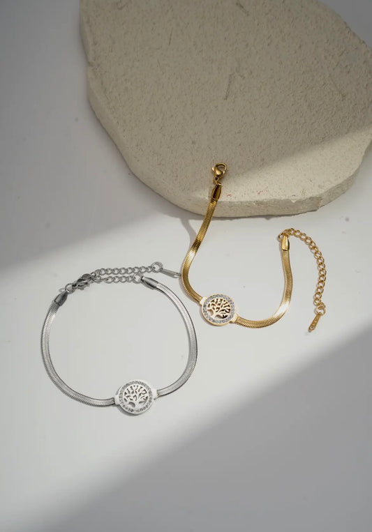 Bracelet Lylah motif arbre de vie.✨