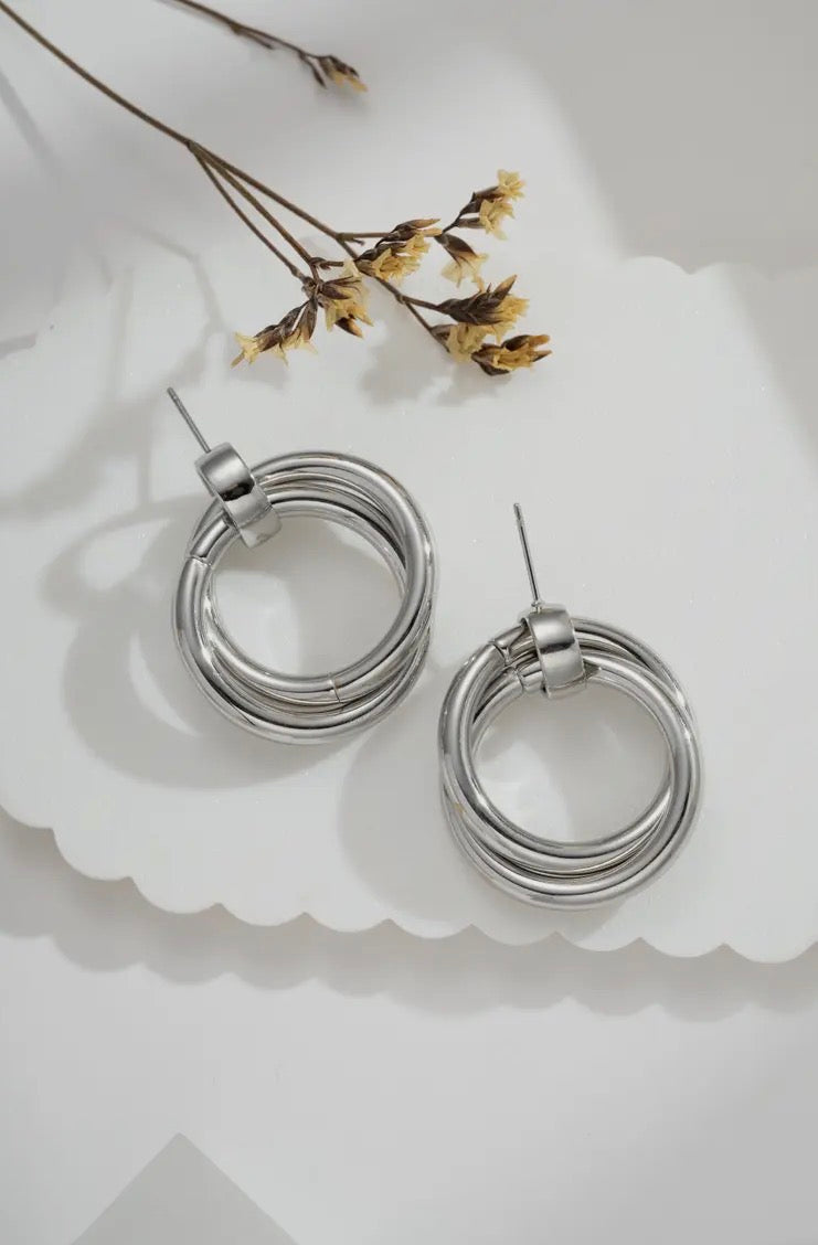 Boucles Alicia multi anneaux.✨