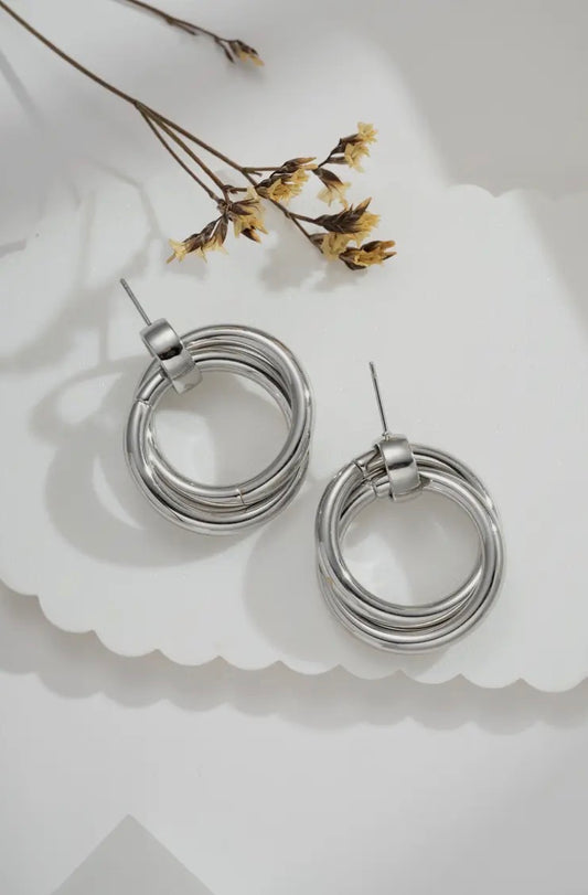 Boucles Alicia multi anneaux.✨