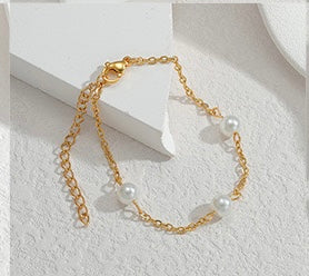 Bracelet elegant 3 perles