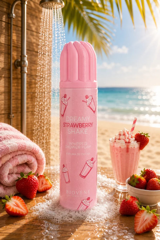 Mousse de Douche Fraise