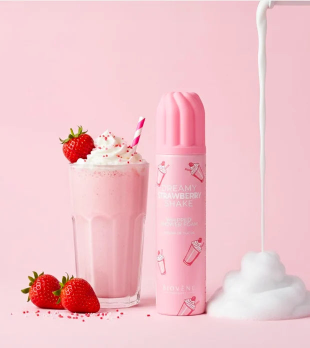 Mousse de Douche Fraise