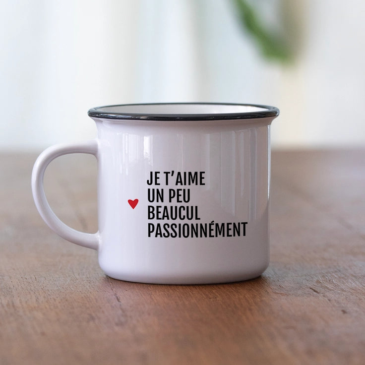 Mug Je t'aime un peu beaucul passionement !