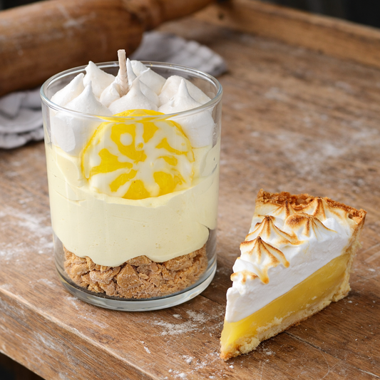 Bougie Pâtissière Tarte au Citron 🍋🕯️