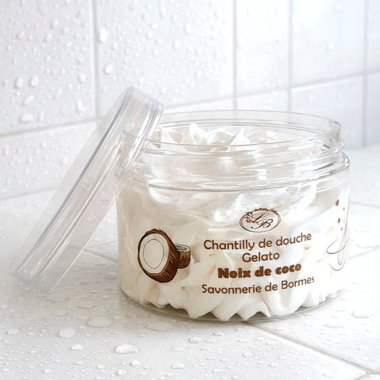 Chantilly de douche / Noix de coco