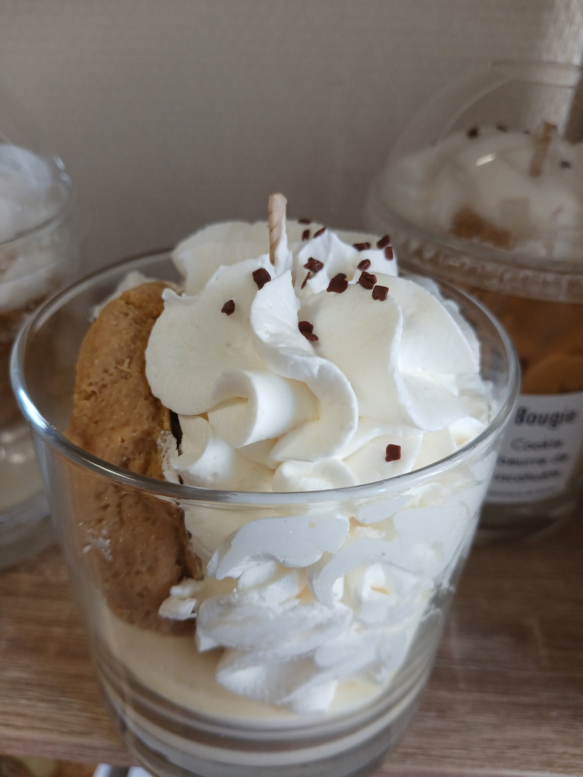 Bougie Cookie beure de cacahuète.