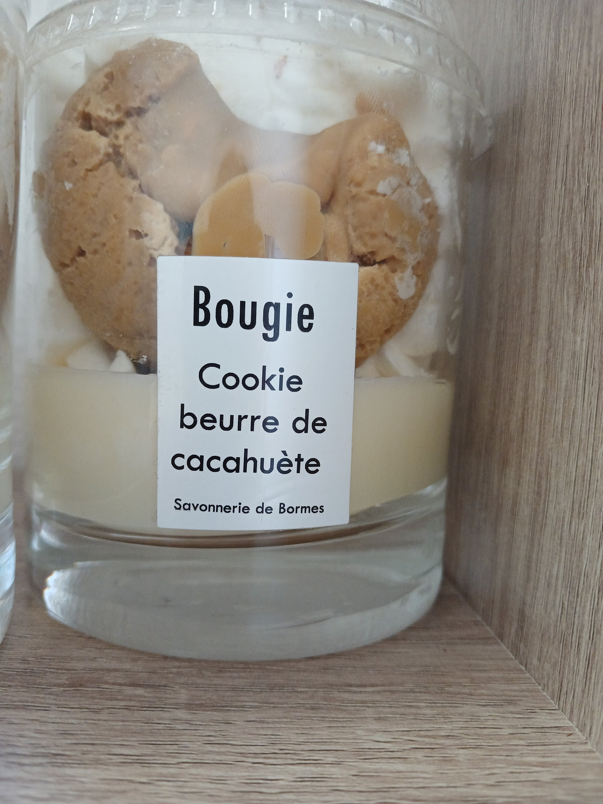 Bougie Cookie beure de cacahuète.