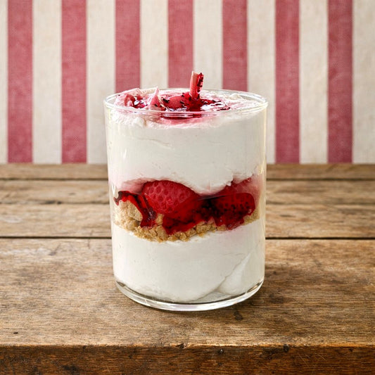 Bougie Gourmande Tiramisu Fraise 🍰🤎